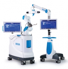 Rosa Knie Roboter